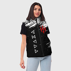 Женский жилет ВЕДЬМАК, цвет: 3D-светло-серый — фото 2