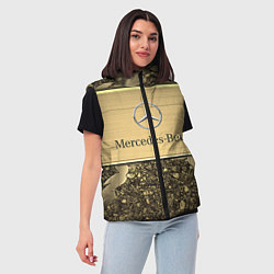 Женский жилет MERCEDES GOLD, цвет: 3D-светло-серый — фото 2