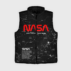 Женский жилет NASA, цвет: 3D-черный