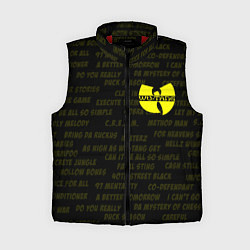 Женский жилет WU-TANG CLAN, цвет: 3D-красный