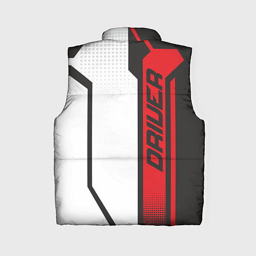 Женский жилет Toyota Driver team / 3D-Красный – фото 2