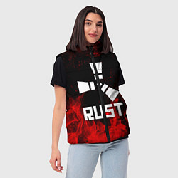 Женский жилет RUST, цвет: 3D-черный — фото 2