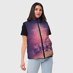 Женский жилет BTS, цвет: 3D-черный — фото 2