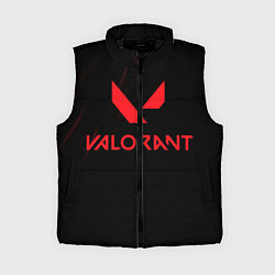 Женский жилет VALORANT, цвет: 3D-черный