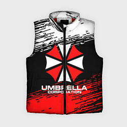 Женский жилет Umbrella Corporation, цвет: 3D-красный