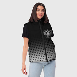 Женский жилет Герб, цвет: 3D-черный — фото 2