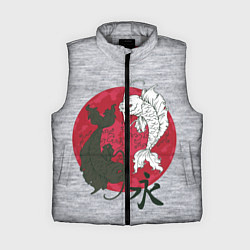 Женский жилет Japan style, цвет: 3D-светло-серый