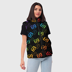 Женский жилет 6IX9INE, цвет: 3D-светло-серый — фото 2