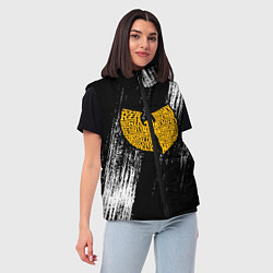 Женский жилет Wu-Tang Clan, цвет: 3D-светло-серый — фото 2