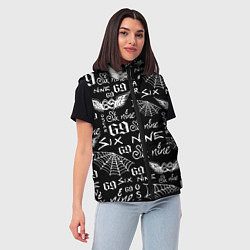 Женский жилет 6IX9INE ТАТУИРОВКИ, цвет: 3D-черный — фото 2