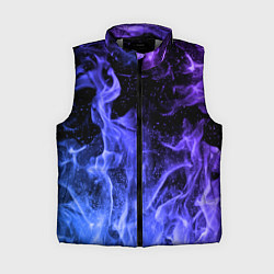 Женский жилет ОГОНЬ, цвет: 3D-светло-серый