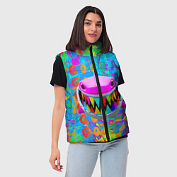 Женский жилет 6IX9INE GOOBA, цвет: 3D-черный — фото 2