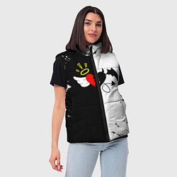 Женский жилет Добро и зло, Payton Moormeier, цвет: 3D-красный — фото 2