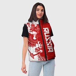 Женский жилет Russia, цвет: 3D-светло-серый — фото 2