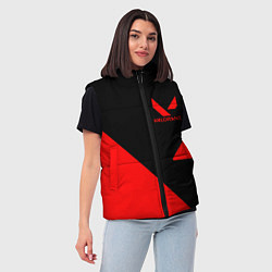 Женский жилет VALORANT, цвет: 3D-светло-серый — фото 2