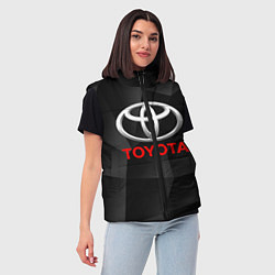 Женский жилет TOYOTA, цвет: 3D-светло-серый — фото 2