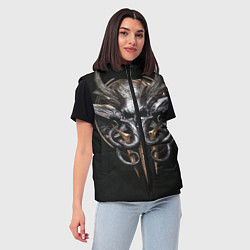 Женский жилет Baldurs gate 3, цвет: 3D-черный — фото 2