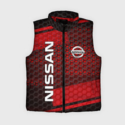 Женский жилет NISSAN, цвет: 3D-красный