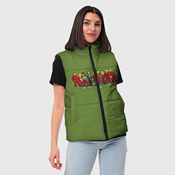Женский жилет БУМАЖНЫЙ ДОМ, цвет: 3D-красный — фото 2