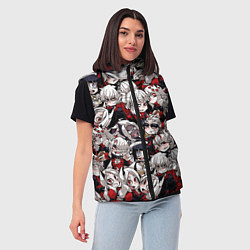 Женский жилет Helltaker, цвет: 3D-черный — фото 2