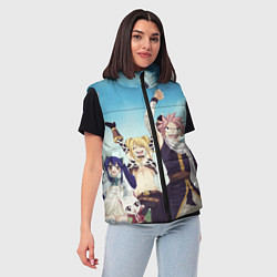 Женский жилет FAIRY TAIL ХВОСТ ФЕИ, цвет: 3D-светло-серый — фото 2