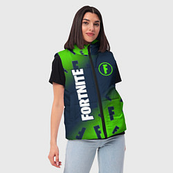 Женский жилет FORTNITE ФОРТНАЙТ, цвет: 3D-светло-серый — фото 2