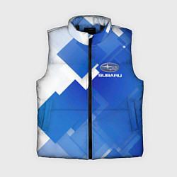 Женский жилет SUBARU, цвет: 3D-черный