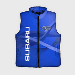Женский жилет SUBARU, цвет: 3D-черный