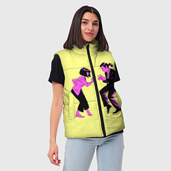 Женский жилет Криминальное чтиво, цвет: 3D-черный — фото 2