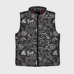 Женский жилет Еда