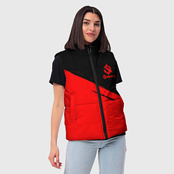 Женский жилет Sabaton, цвет: 3D-красный — фото 2