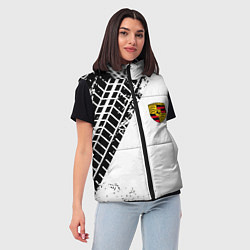 Женский жилет PORSCHE, цвет: 3D-черный — фото 2