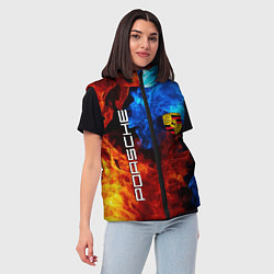 Женский жилет PORSCHE, цвет: 3D-красный — фото 2