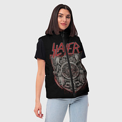 Женский жилет Slayer, цвет: 3D-черный — фото 2