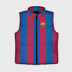 Женский жилет FC Barcelona 2021, цвет: 3D-светло-серый