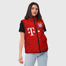 Женский жилет FC Bayern Munchen, цвет: 3D-черный — фото 2