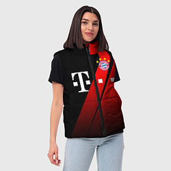 Женский жилет FC Bayern Munchen Форма, цвет: 3D-черный — фото 2