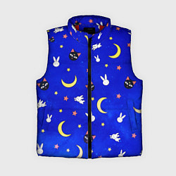 Женский жилет Sailor Moon, цвет: 3D-красный