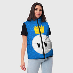 Женский жилет Fall guys, цвет: 3D-красный — фото 2