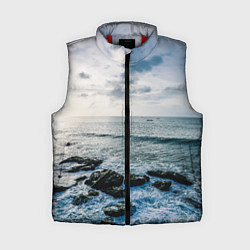 Женский жилет Море, цвет: 3D-красный