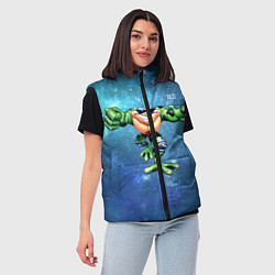 Женский жилет Rash, цвет: 3D-светло-серый — фото 2