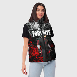 Женский жилет IKONIK FORTNITE, цвет: 3D-черный — фото 2