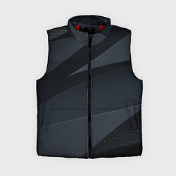 Женский жилет Metalic gray, цвет: 3D-красный