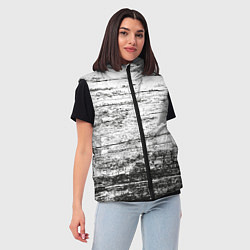 Женский жилет Деревянный, цвет: 3D-черный — фото 2