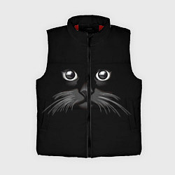 Женский жилет Кошачья моська, цвет: 3D-красный