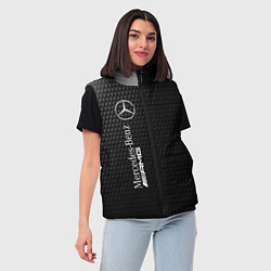 Женский жилет MERCEDES МЕРСЕДЕС, цвет: 3D-красный — фото 2