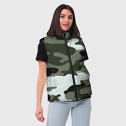 Женский жилет Camouflage 2, цвет: 3D-красный — фото 2