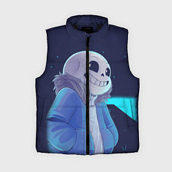 Женский жилет UNDERTALE, цвет: 3D-черный