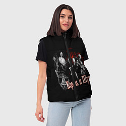 Женский жилет КОРОЛЬ И ШУТ, цвет: 3D-светло-серый — фото 2