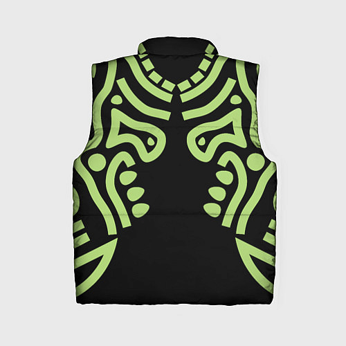 Женский жилет Узор тату / 3D-Красный – фото 2